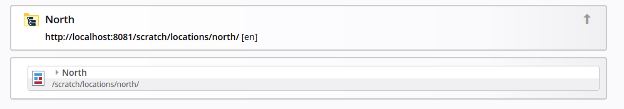 Entering the Subsitemap in the Sitemap Editor